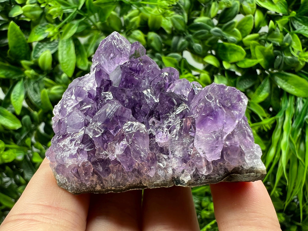 Purple Amethyst Crystal from Uruguay: Home Decor, Energy Healing