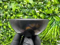 Polished Shungite Bowl 80mm: EMF Protection, Water Purification