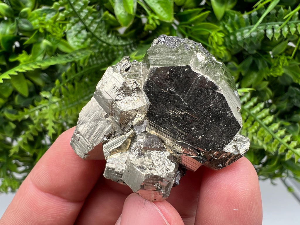 Pyrite on Sphalerite, Bulgaria Mineral Specimen