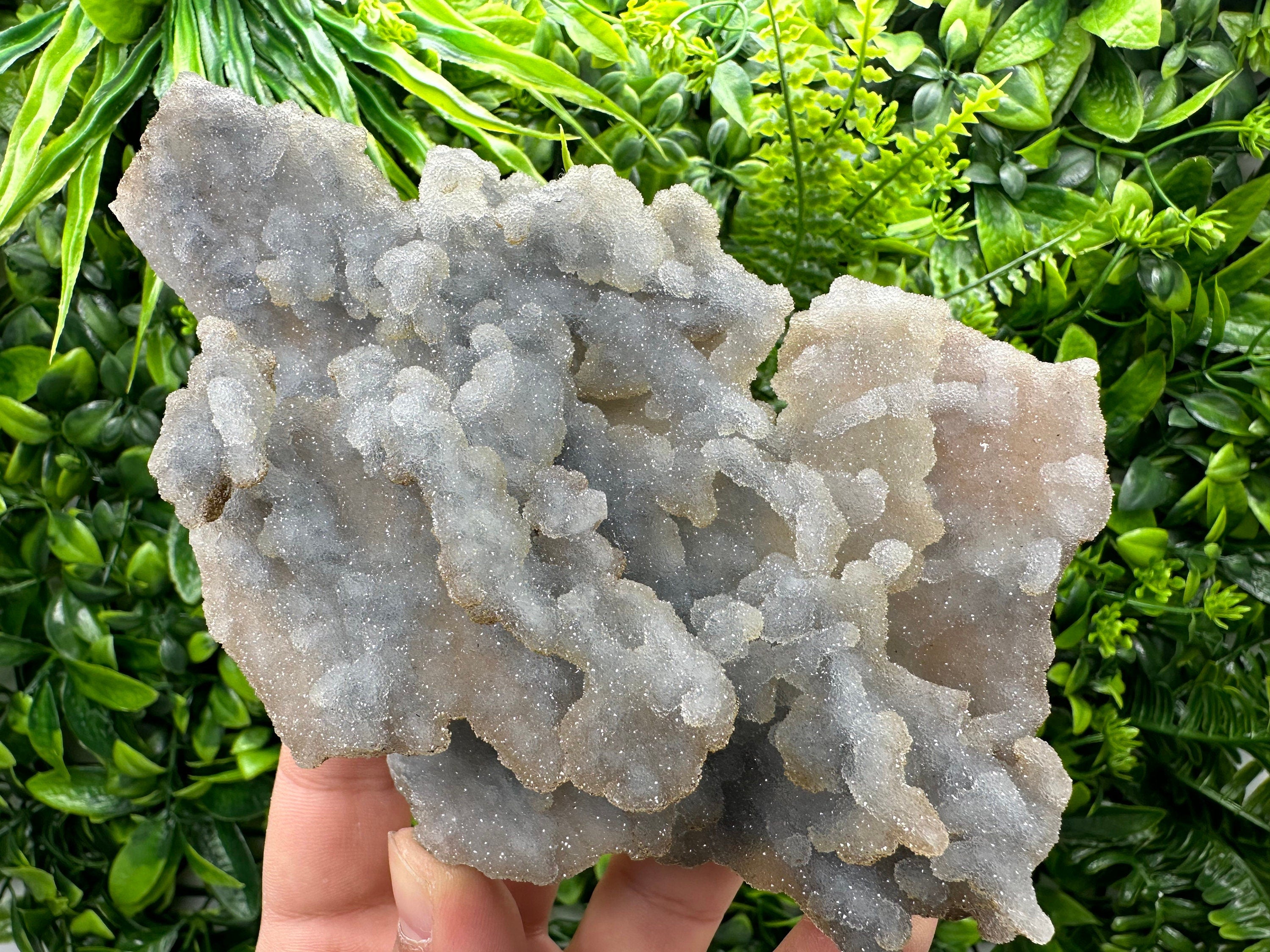 Chalcedony Quartz Cluster with Chlorite, Madan Bulgaria