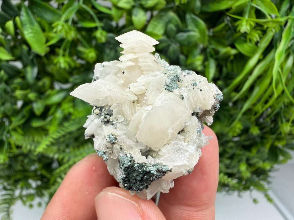 Wonderful Calcite,Quartz on Chlorite matrix,from Borieva mine,Madan,Bulgaria,natural collection mineral specimen,rare crystal,home decor