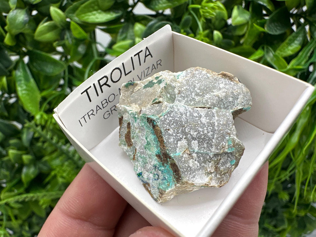 Rare Raw Tirolite Mineral Specimen: Granada Spain Crystal Collection