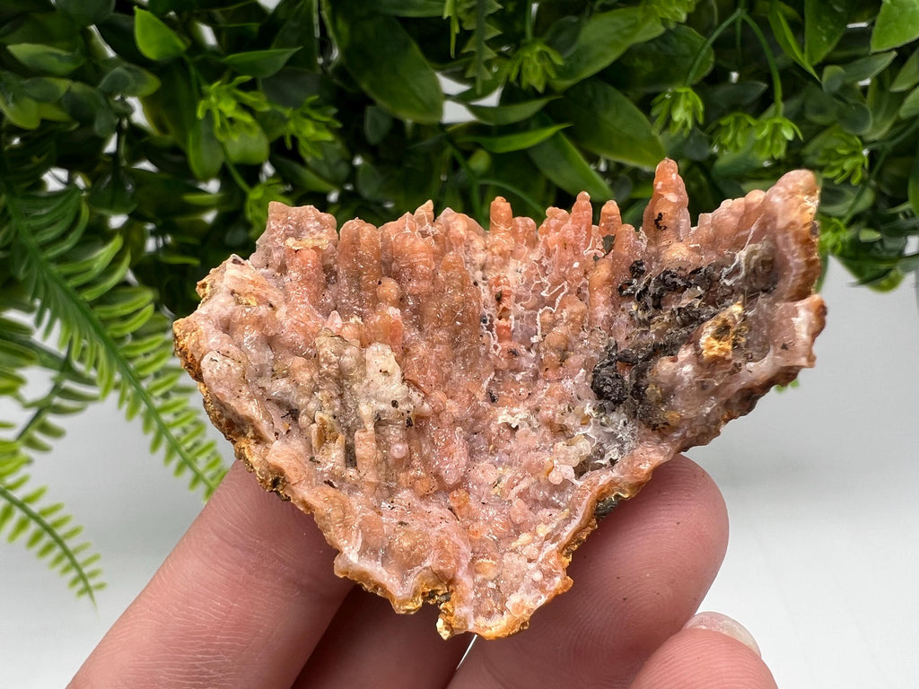 Moroccan Red Chalcedony Crystal Specimen, Rare Minerals