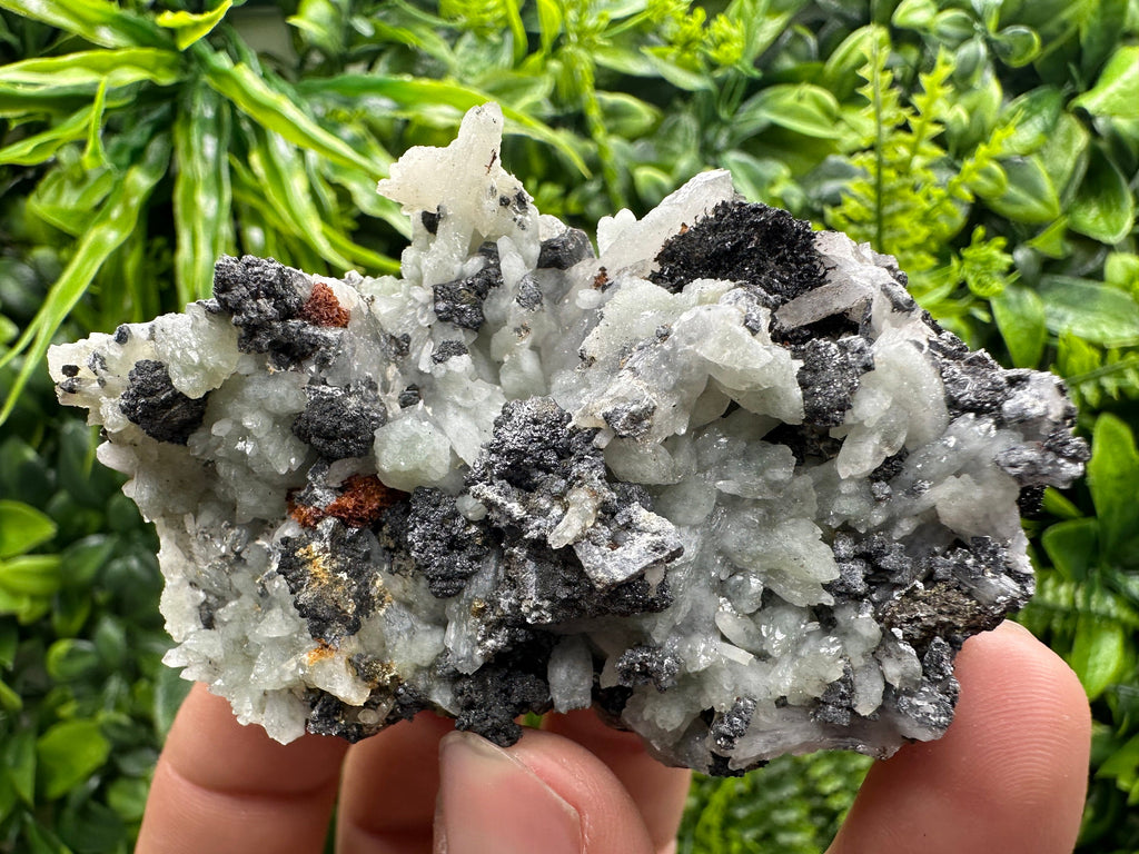 Green Quartz with Galena Chalcopyrite, Madan Bulgaria Mineral Specimen