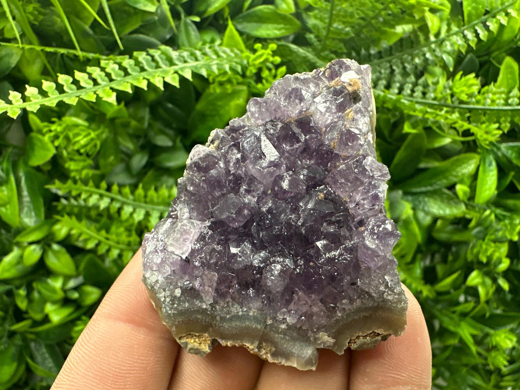 Uruguay Amethyst Crystal: Purple Quartz Home Decor, Energy Crystal