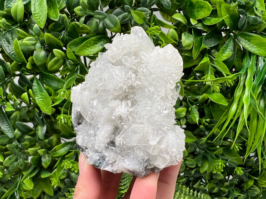 STUNNING Transparent Apophyllite on Chalcedony, natural, collection minerals specimen, India Minerals, Crystal, Stone Mineral Specimens India