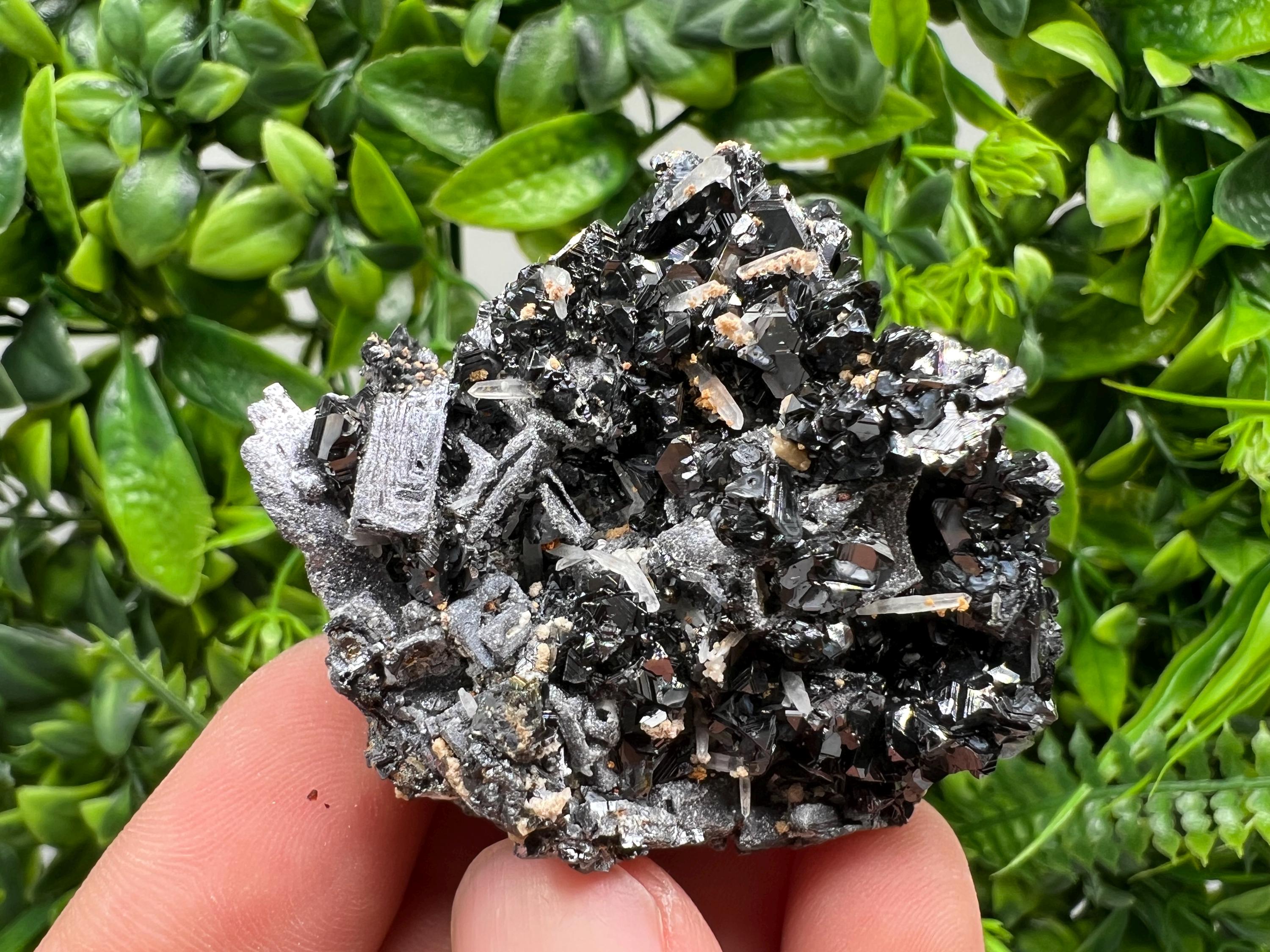 Skeletal Galena Sphalerite Mineral Specimen: Madan Bulgaria Collectible