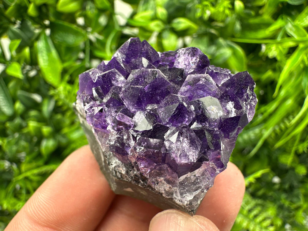 Uruguay Amethyst Cluster: Purple Quartz Crystal, Home Decor