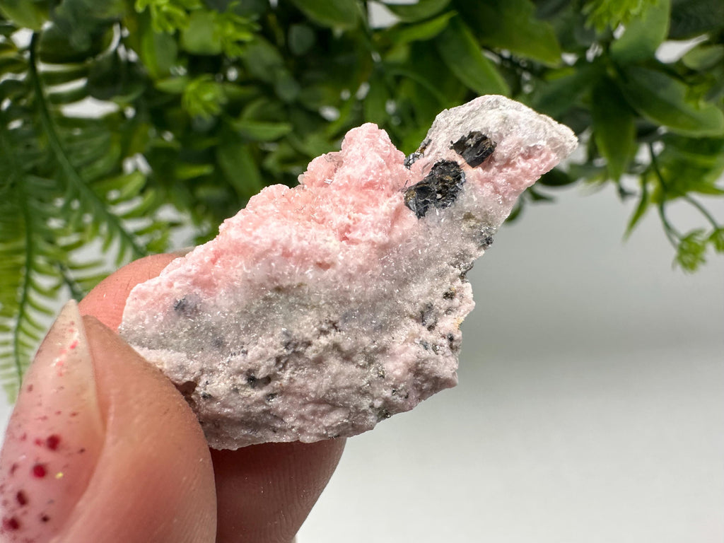 Pink Rhodochrosite Crystal: Starnica Mine, Bulgaria, Home Decor