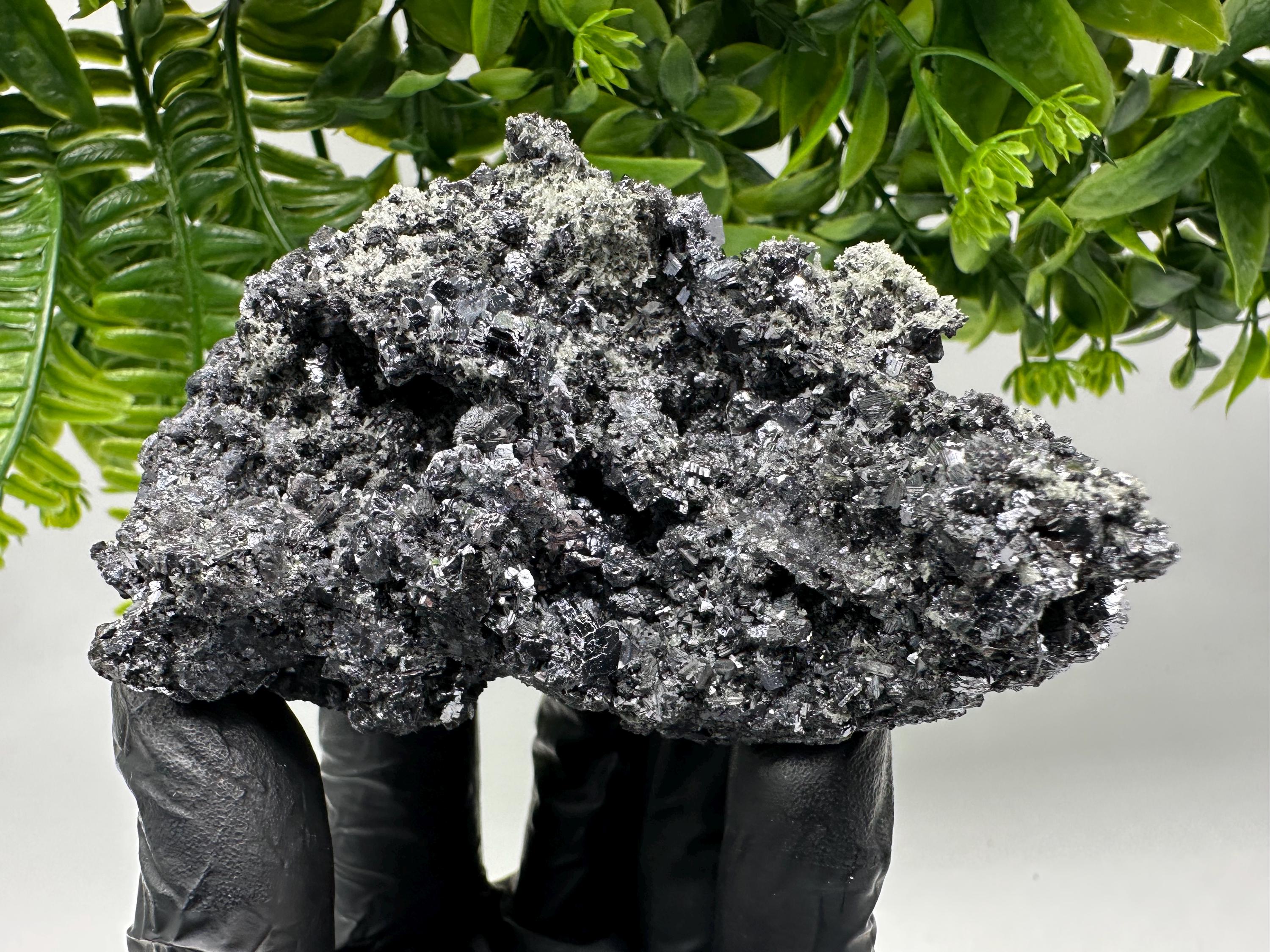 Galena Sphalerite on Quartz, Borieva Mine Crystal Specimen