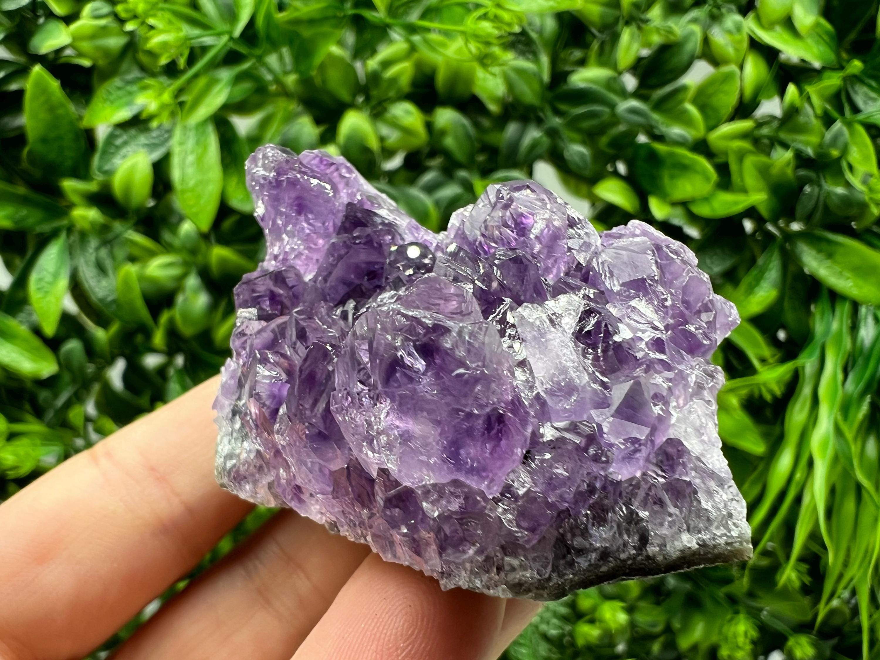 Purple Amethyst Crystal from Uruguay: Home Decor, Energy Healing
