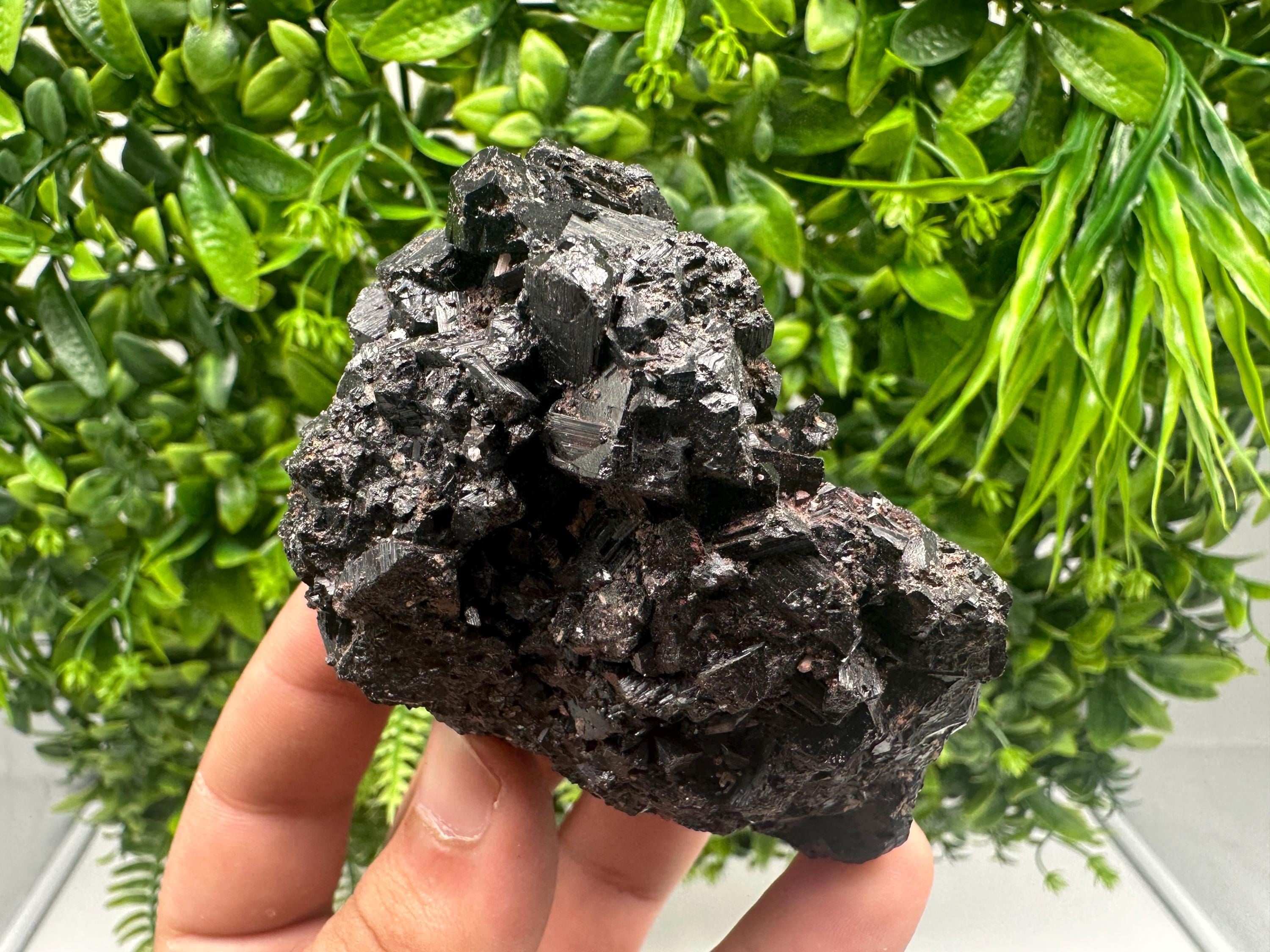 Rare Tourmaline,Rubellite from Vitosha Mountain,Bulgaria,Large Black Tourmaline,Rubellite,mineral specimen,collection,collections Tourmaline