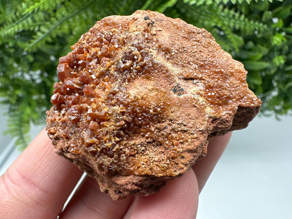Red Vanadinite on Matrix from Marocco,crystal minerals Speciment cluster Vanadinite crystal Vanadinite Geology Vanadinite cluster minerals