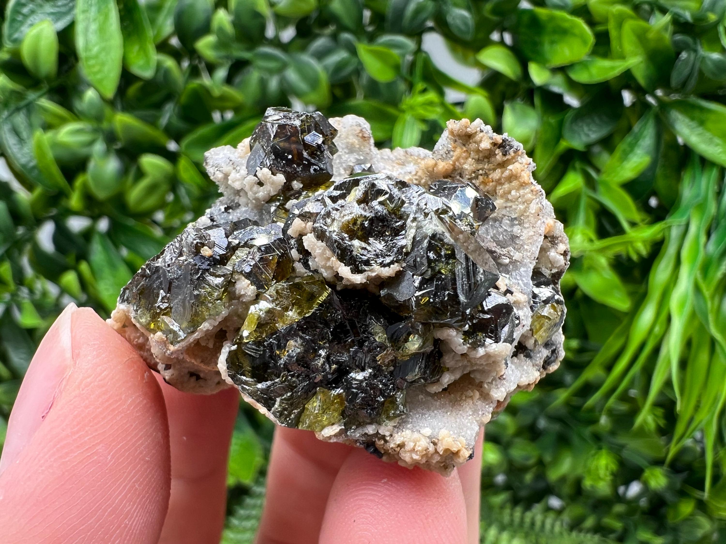 Transparent Yellow Sphalerite Gem: Rare Cleiophane Crystal Mineral