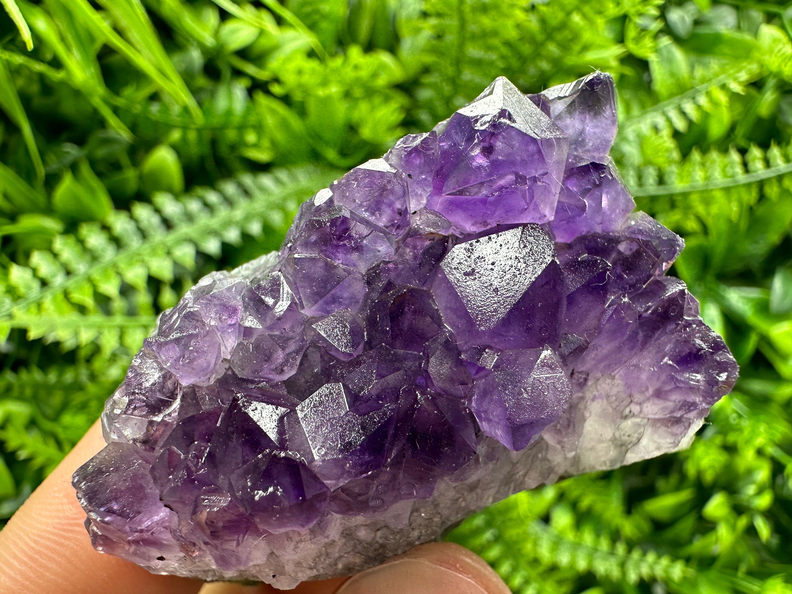 Uruguay Amethyst Cluster: Purple Quartz Crystal, Home Decor