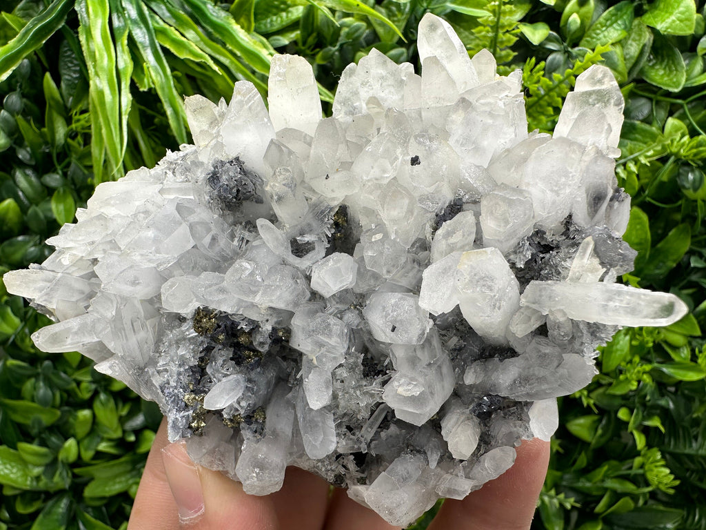 Milky Quartz Crystal Cluster, Natural Minerals, Home Decor Stone