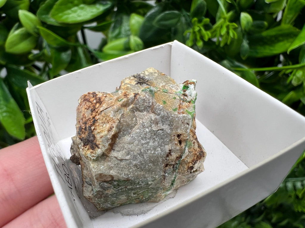 Rare Raw Tirolite Specimen: Granada Spain Mineral Collection (3.5/3 cm)
