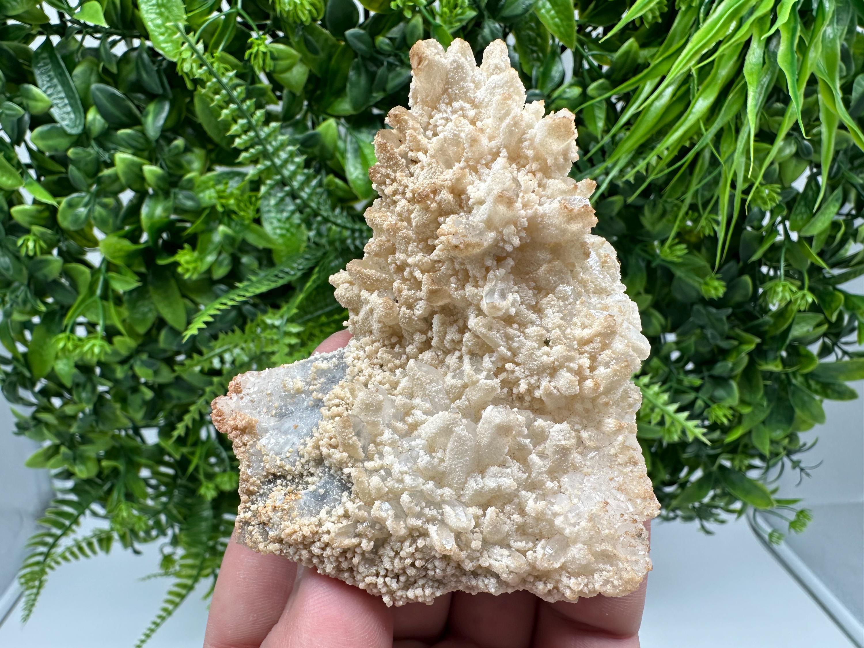 Quartz Calcite Chalcopyrite Specimen: Krushev Dol Mine, Bulgaria