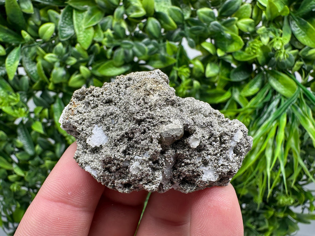 Barite Marcasite on Chalcedony, Androvo Mine, Bulgaria