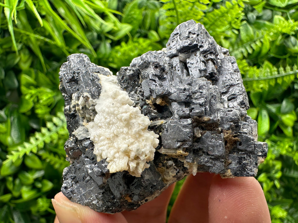 Rare Skeleton Galena Cluster: Natural Crystal Mineral Souvenir
