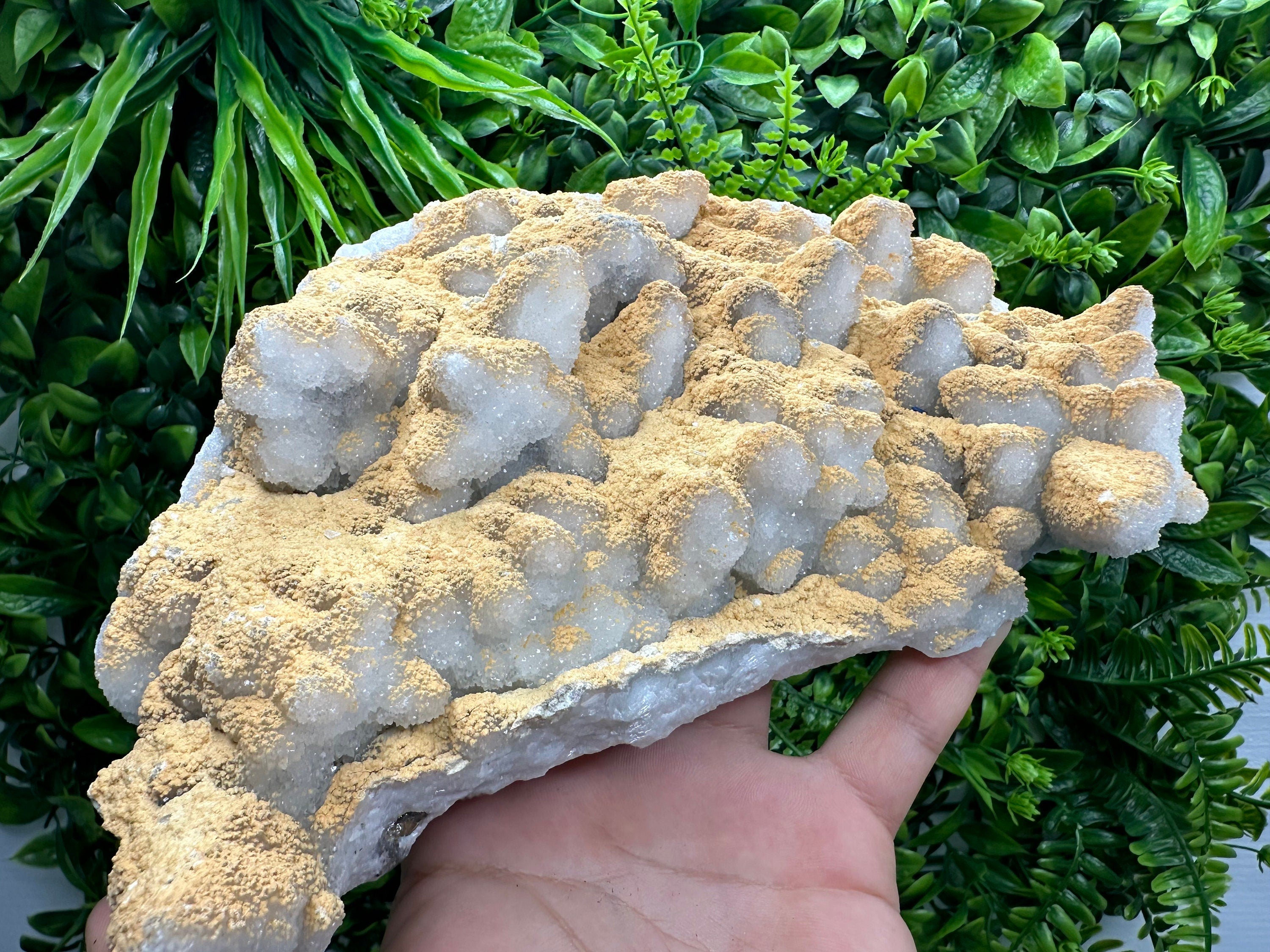 Large Chalcedony with Dolomite/Siderite, Krushev Dol Mine Mineral Specimen