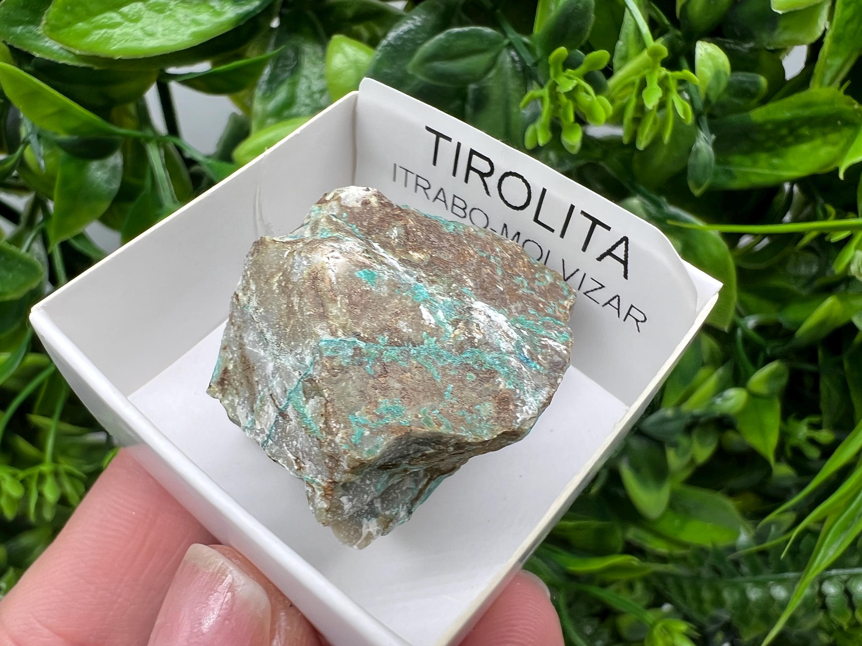 Rare Raw Tirolite Mineral Specimen: Granada, Spain (3.5/3.5cm)