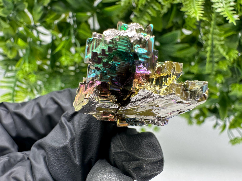 Rainbow Bismuth Crystal: Rare Gemstone Specimen,wholesale Bismuth