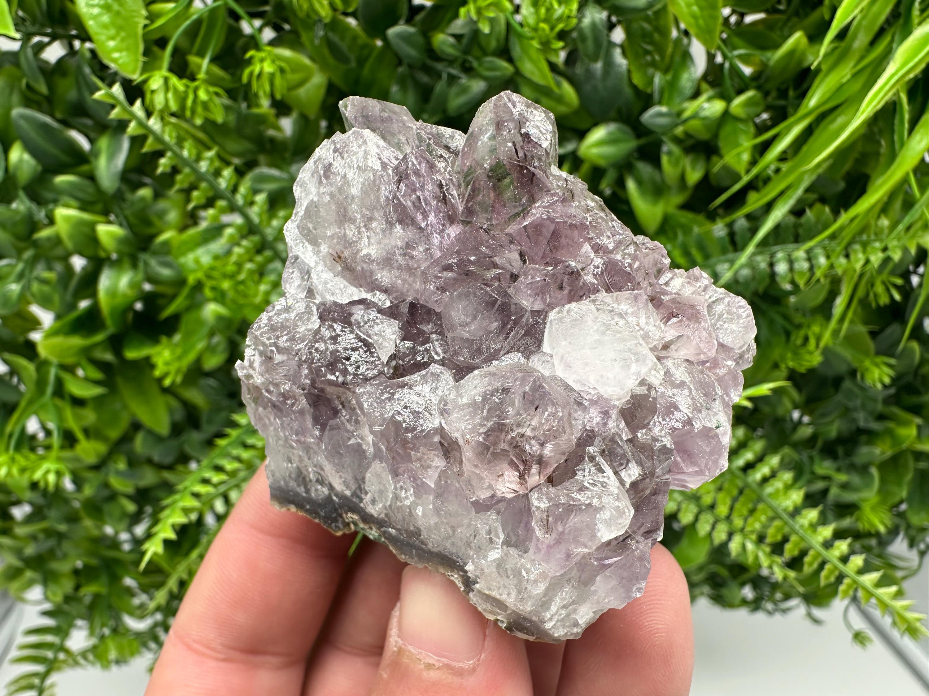 Brazilian Amethyst Crystal Cluster, Purple Quartz Specimen