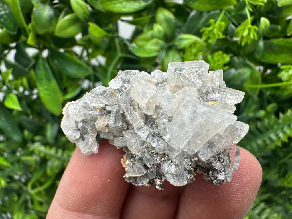 Large Barite Cluster with Marcasite on Chalcedony - Androvo Mine, Bulgaria