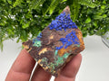 Moroccan Azurite Malachite Mineral Specimen, Rare Crystal