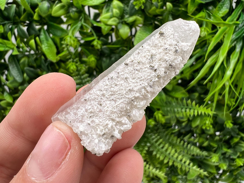 Transparent Quartz on Chlorite Matrix, Borieva Mine, Bulgaria