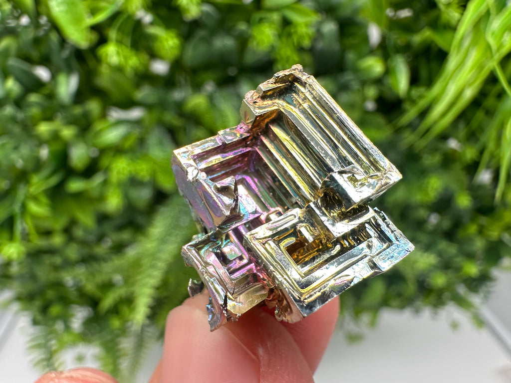 Rainbow Bismuth Crystal: Rare Gemstone Specimen,wholesale Bismuth