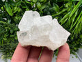 Apophyllite on Chalcedony Specimen: Transparent Crystal, India Minerals