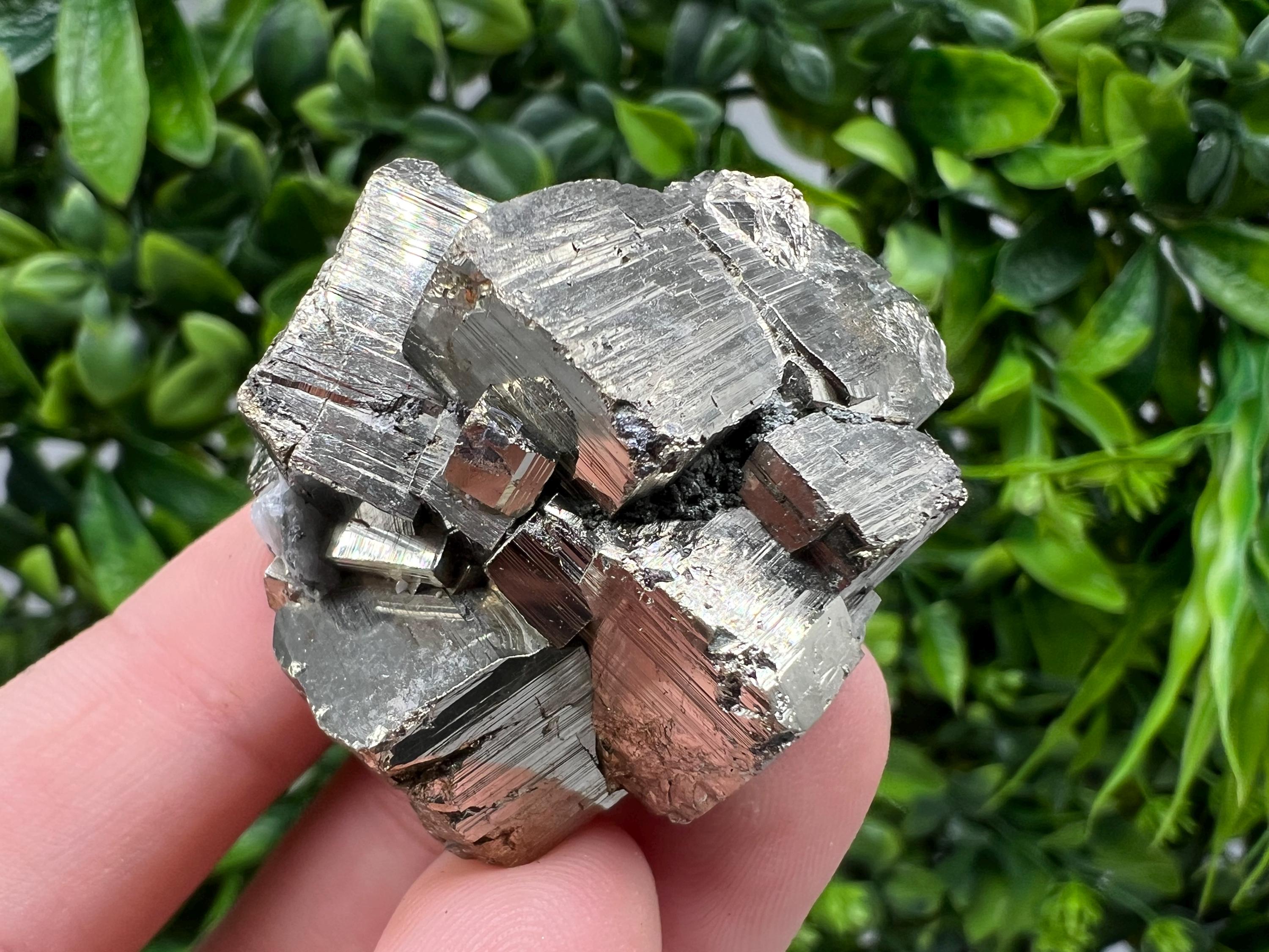 Rare Crystallized Pyrite Cluster, Borieva Mine, Bulgaria