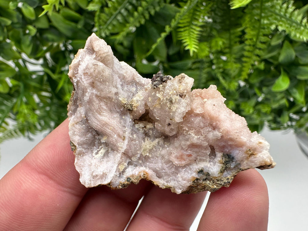 Moroccan Red Chalcedony Crystal Specimen: Rare Mineral Gift