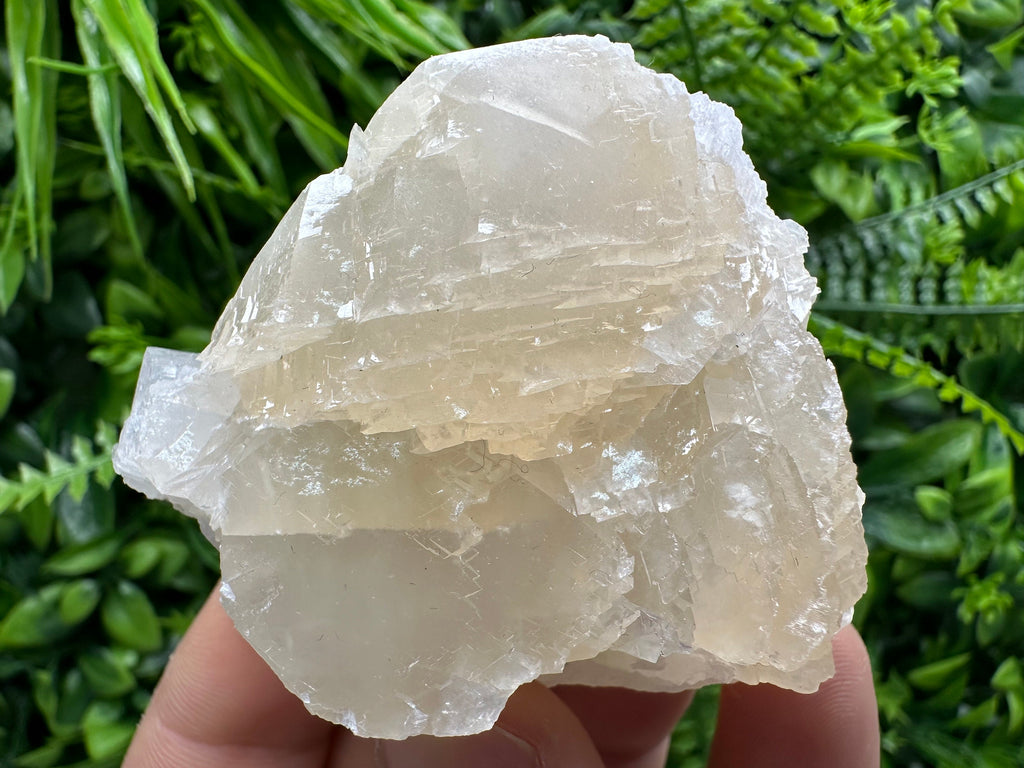 Mangano Calcite with Galena: Natural Minerals Souvenir from Borieva Mine, Bulgaria (7/7/3cm)