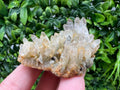 Bulgarian Quartz Mineral Specimen: Iron Oxide Limonite Inclusion