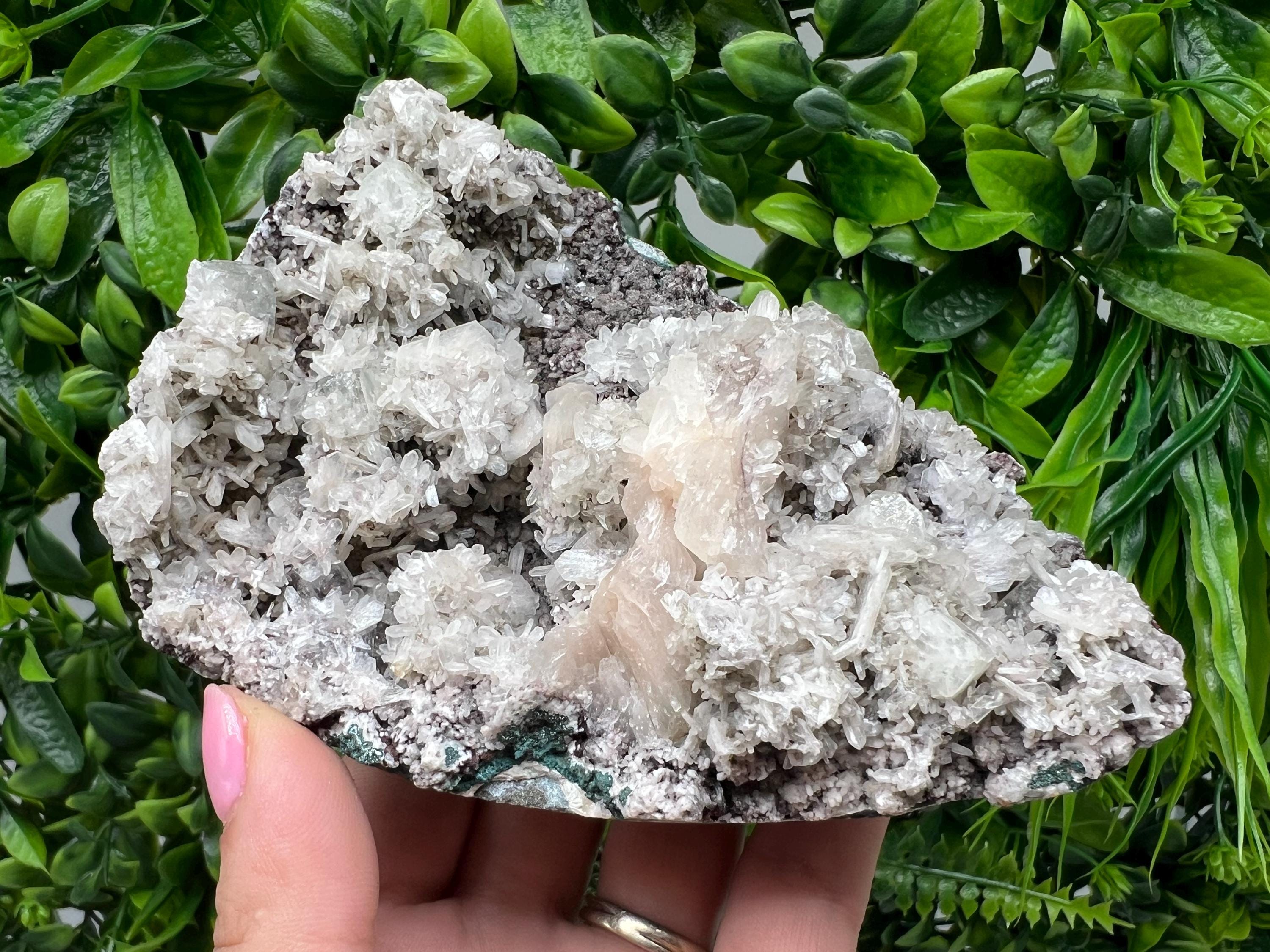 STUNNING Apophyllite,Stilbite on Chalcedony,natural,collection minerals specimen,India Minerals,Crystal,Stone Mineral Specimen India Crystal