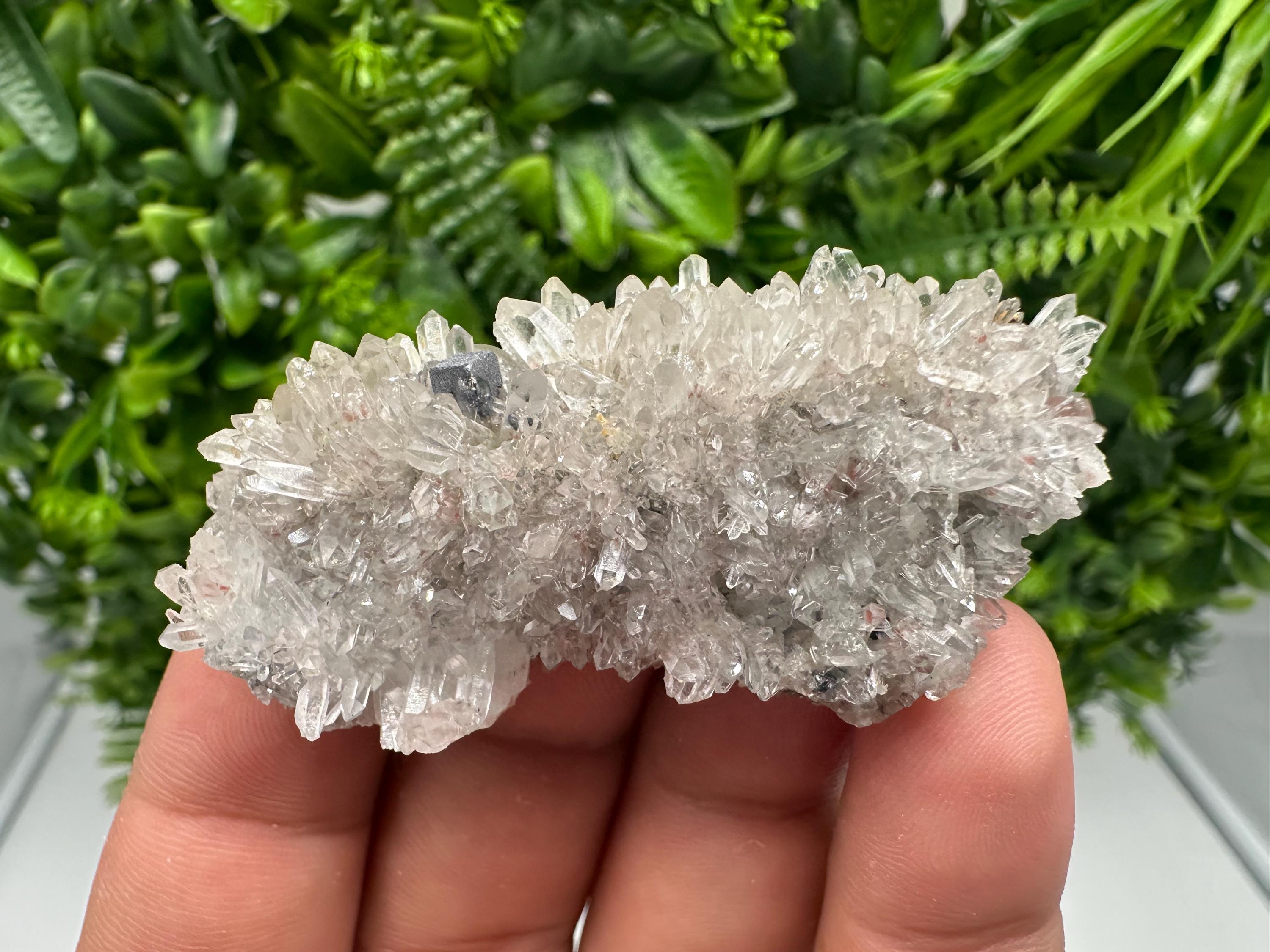 Stunning Quartz whit Hematite,Iron oxide from 9th September mine,natural,collectible mineral specimen,home decor stone,gift,crystal,collecti