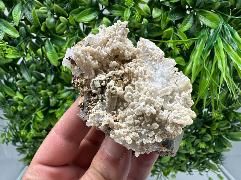 Wonderful Pyrite on Green Quartz,natural,collection mineral,gift,home decor stone,rare crystal,collection Borieva mine,Madan,Bulgaria