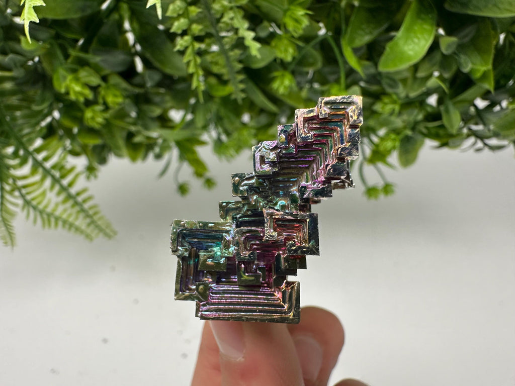 Rainbow Bismuth Crystal: Rare Gemstone Specimen,wholesale Bismuth