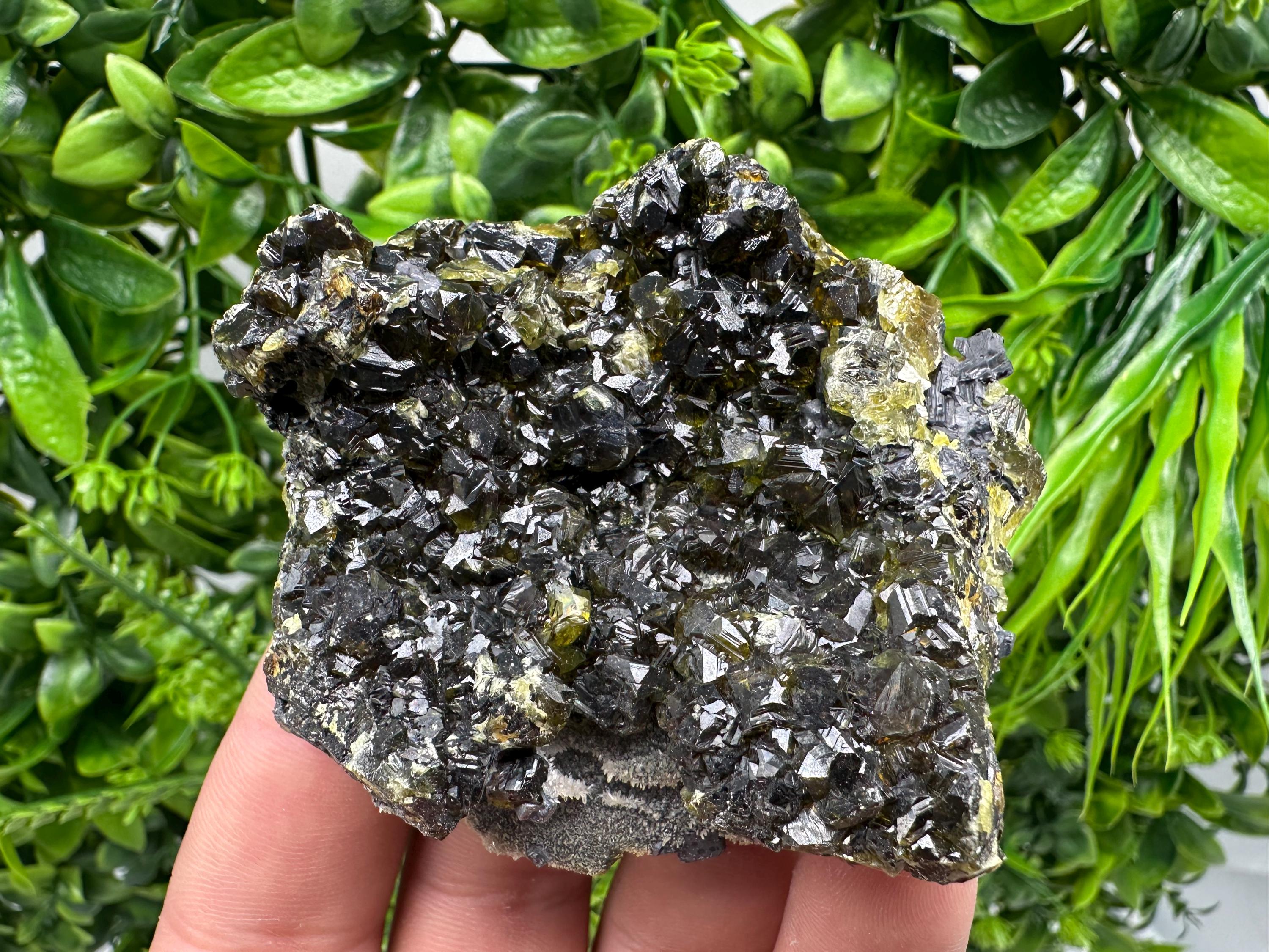 Cleiophane Sphalerite Mineral Specimen, Transparent Green Crystal