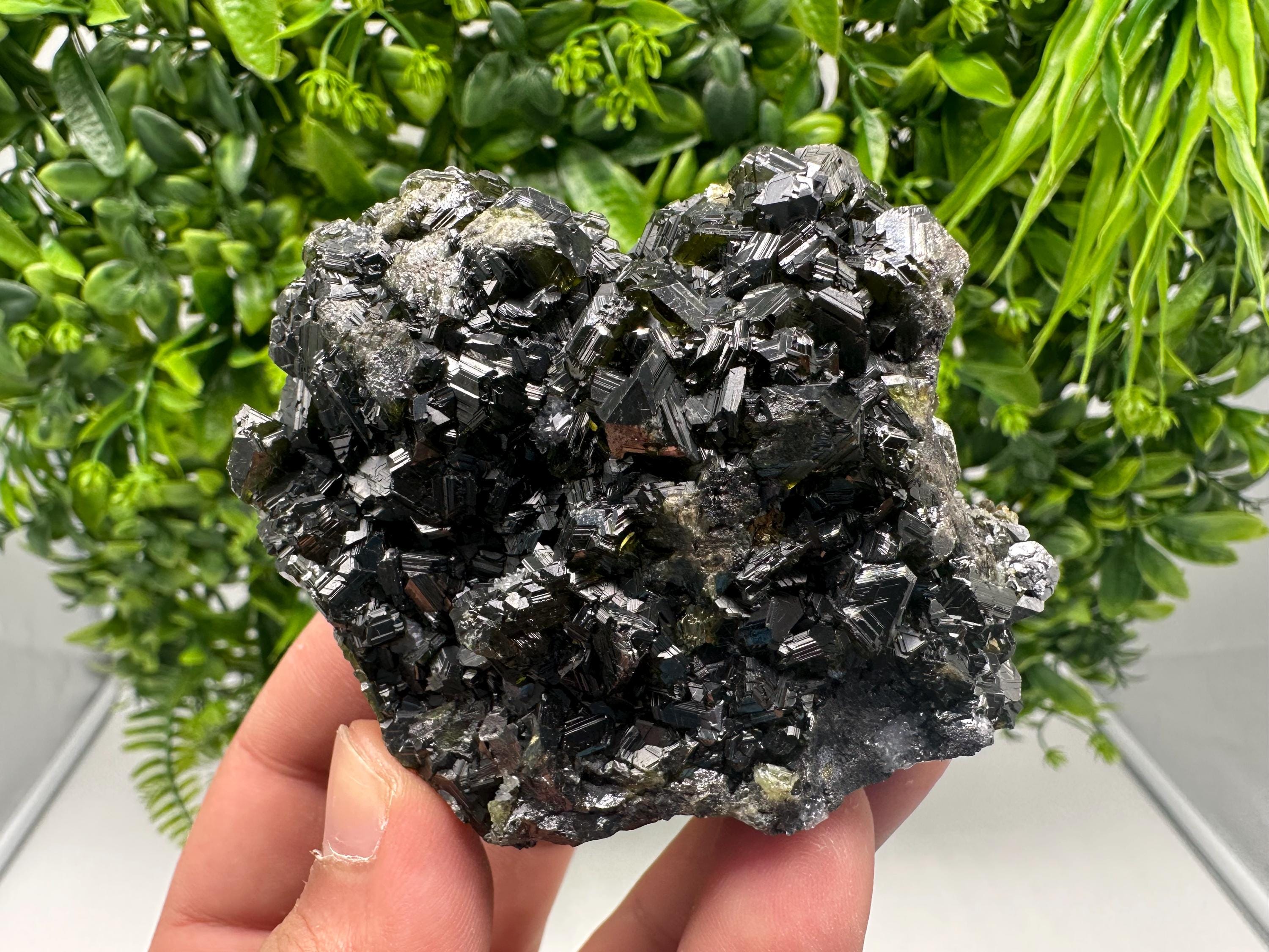 Stunning Gems Sphalerite Cleiopfane on Quartz from Krushev dol mine,Madan,Bulgaria,natural,collectible mineral specimen,home decor stone