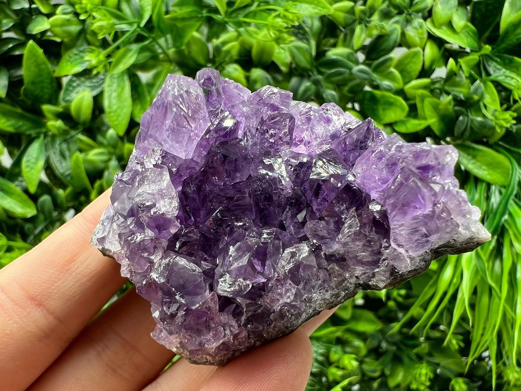 Purple Amethyst Crystal from Uruguay: Home Decor, Energy Healing