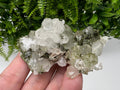 Green Epidote with Quartz Crystals - Extremely Sparkly with Rainbows,souvenirs collection stone,gift,decor, Eastern Anatolian, Turkey