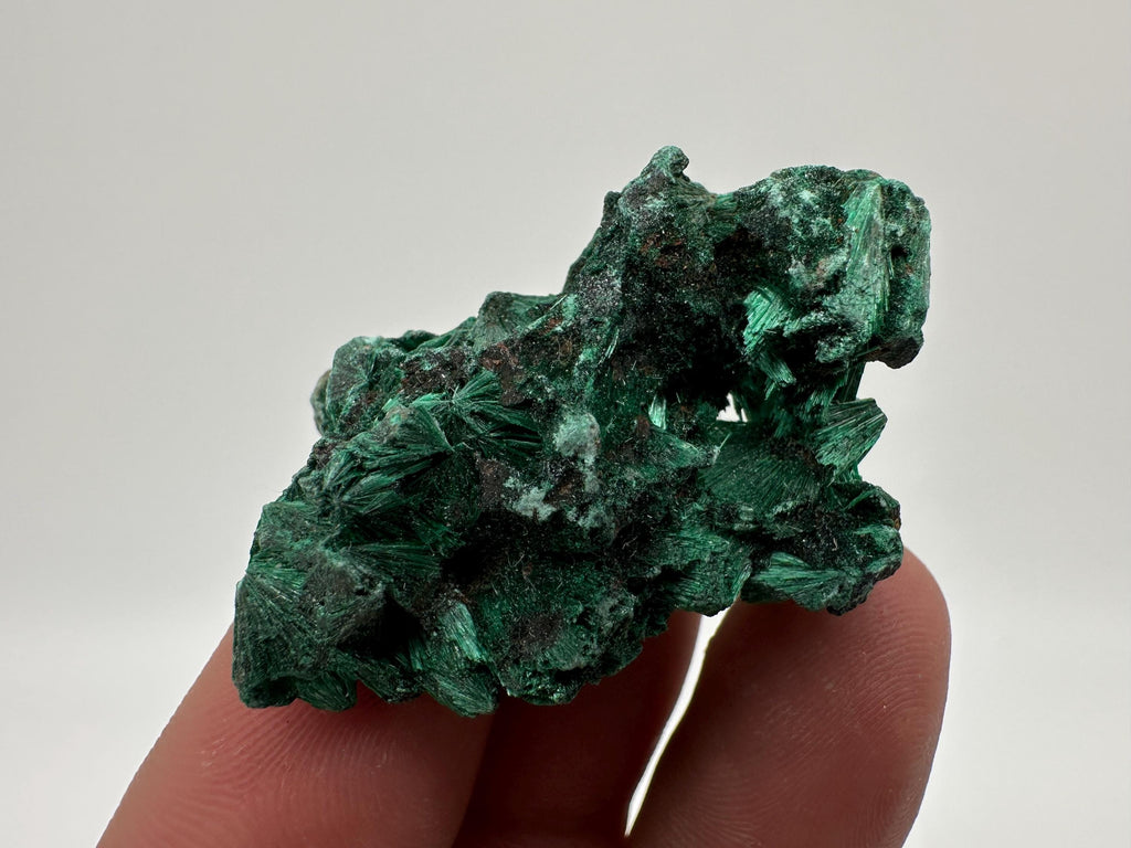 Green Polished Malachite Crystal, Congo Mineral Specimen