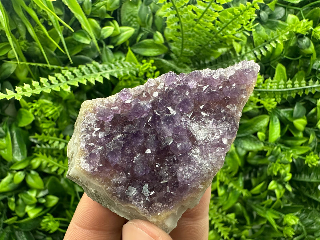 Purple Amethyst Crystal from Uruguay: Natural Home Decor (7/6/3)