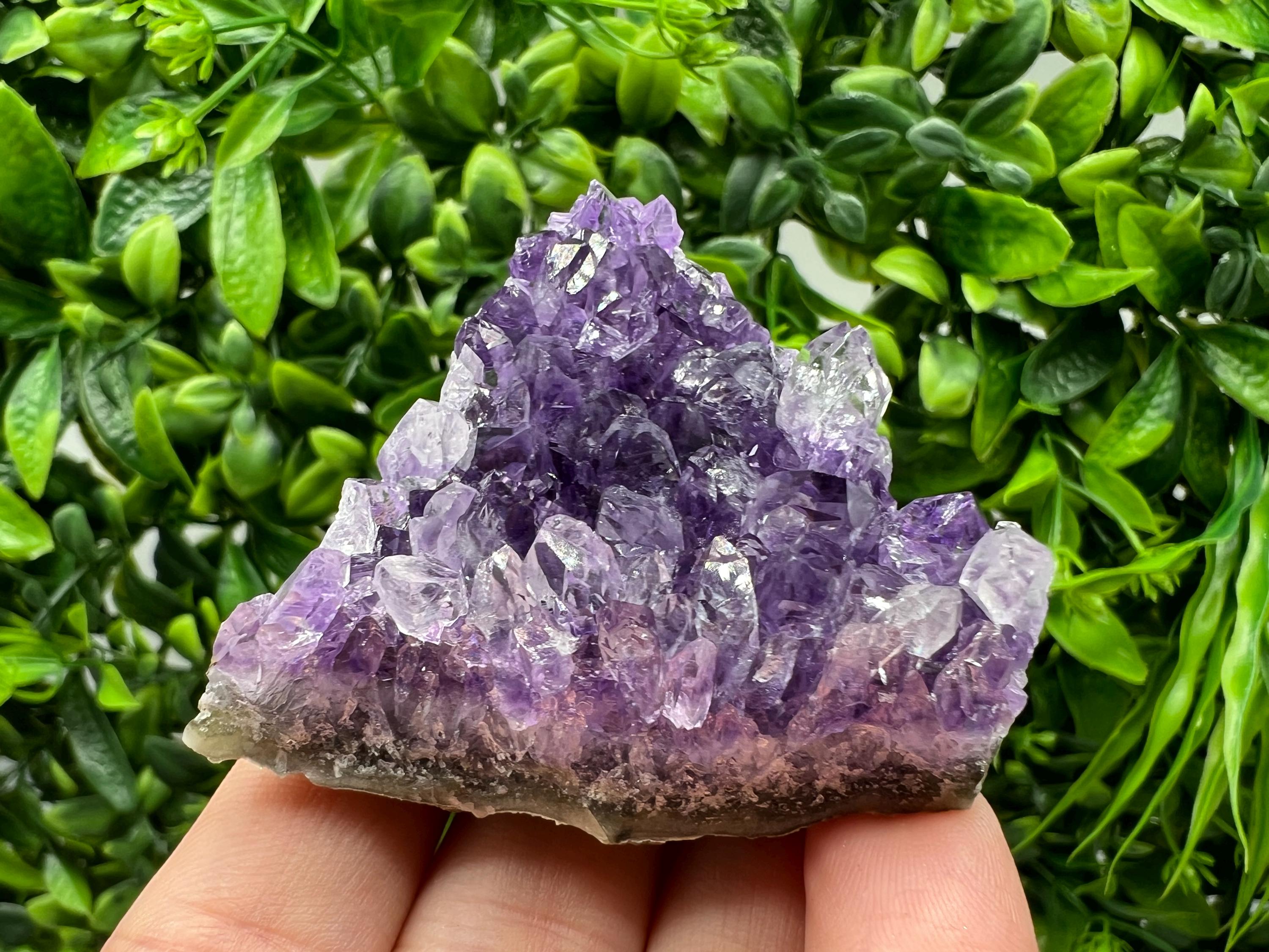 Purple Amethyst Crystal from Uruguay: Home Decor, Energy Stone