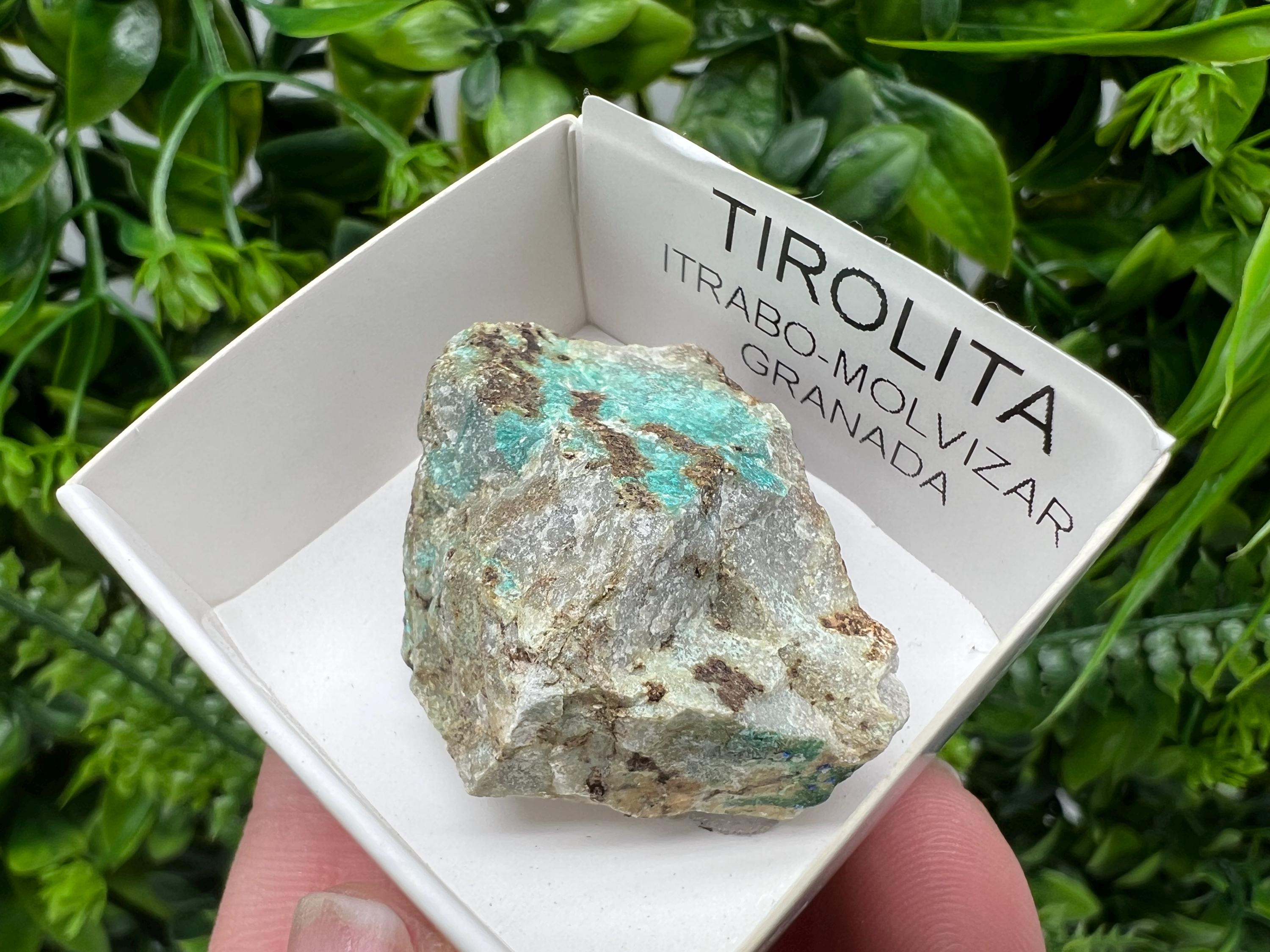 Rare Raw Tirolite Specimen: Granada Spain Mineral Collection