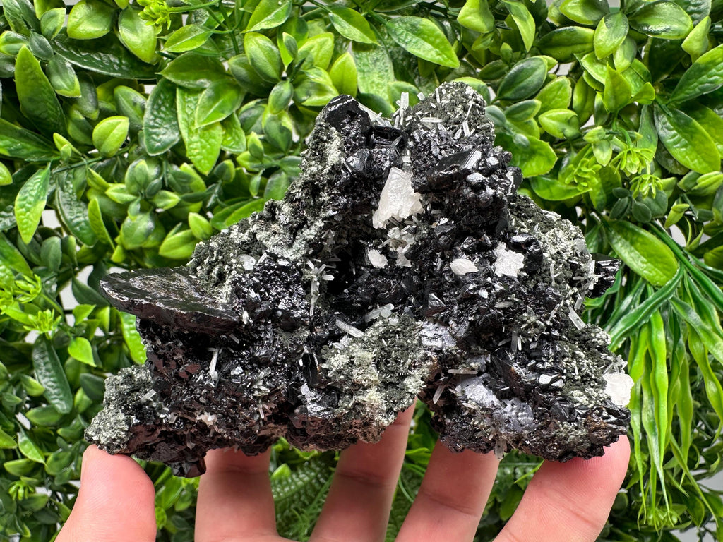 Stunning Mirror Galena,Sphalerite,Calcite from Borieva mine,Madan,Bulgaria,natural,collection mineral specimen,Home decor stone,Rare crystal